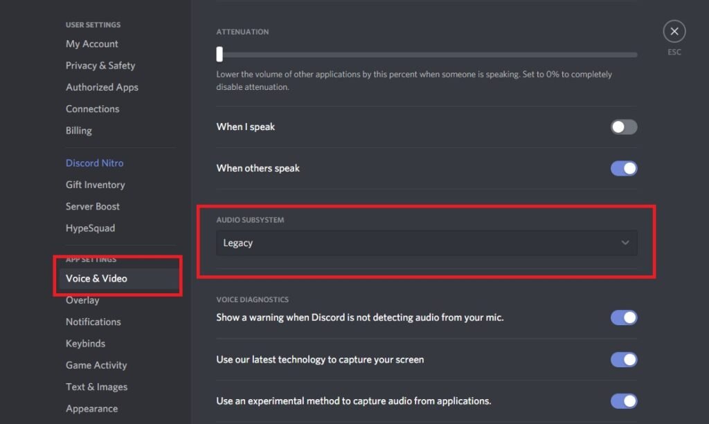 How to Fix Discord Screen Share Audio Issues in (2023) 4 | Senstantly™ enable discord legacy audio subsystem