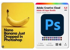 Nano Banana Generative Fill for Adobe Photoshop 1