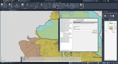 Use Feature Data Objects (FDO) technology